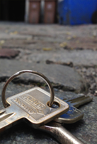 Schlüssel verloren im Stadtpark